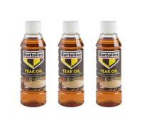 Bartoline Teak Oil Wood Sealer And Preserver 250Ml - Pack Of 3