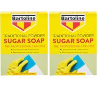Bartoline Traditional Sugar Soap 1.5Kg - Powerful Surface Cleaner for Paint Prep & General Household Cleaning (Pack of 2)