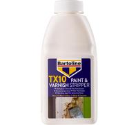 2 PCS BARTOLINE TX10 PAINT & VARNISH STRIPPER 500ML FOR USE ON WOOD, METAL, BRICK, CONCRETE, GLASS ETC.