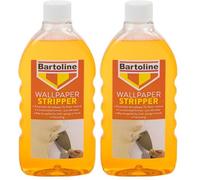 Bartoline Wallpaper Stripper 500 ml - Fast-Acting Concentrated Solution for Easy Wallpaper Removal (Pack of 2)