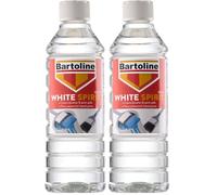 Bartoline White Spirit 500ml - High-Quality Paint Thinner & Brush Cleaner for DIY (Pack of 2)