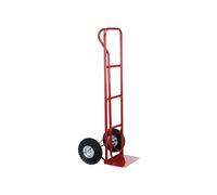 Barton Sack Truck P-Handle PHPTST 200kg Pneumatic Wheels Red