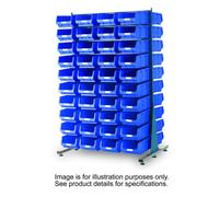 Barton Storage 011530C MDS1.5 Spacemaster Double Sided Starter Kit With 56 TC5 Bins