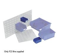 Barton Blue Small Parts Container 1.27 Litre (20 Pack)