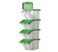 Barton Storage Barton Topstore Multi-Functional Containers with Green Lids