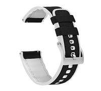 BARTON Watch Bands - Cordura fabric and silicone hybrid watch bands with built-in quick release spring bars.Compatible with Apple Watch Series 1 2 3 4 5 6 Color Choice