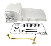 BARTOO 302-1 LS Swap Retrofit Oil Pan Kit for 55-87 GM LS1 LS6 LS2 LS3 LSX 4.8L 5.3L 5.7L 6.0L 6.2L Engines Aluminum