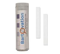 Bartovation Restaurant Sanitizer Iodine Test Paper, 0-50 ppm [Vial of 100 Paper Strips]