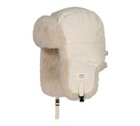 Barts Womens Hawka Bomber Trapper Hat Faux Fur Adjustable Ear Flaps - Cream