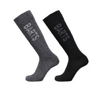 Barts Adults Basic Ski Socks 2 Pack Black 38--39