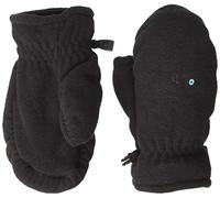 Barts Boy's Fleece Mitts Kids Gloves, Black (Black 0001), 34 (Size: 3)