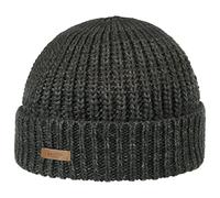 Barts Classic Arctic Beanie Hat with Cuff Knit (One Size - Blue)