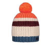 Barts Coltan Bobble Knit Beanie Ski Hat Red/Blue