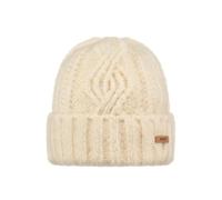 Barts Farrah Beanie Cap, Cream, Uni Women