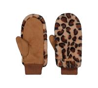 Barts - Faux fur mittens - Fur Mitts Print Brown Brown one size