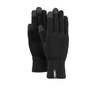 Barts - Fine Knitted Touch Gloves - Gloves size L/XL, black