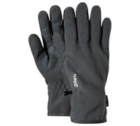 Men's Barts Mens Fleece Palm Grip Gloves - Black/Grey - Size: L