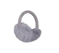 Women's Barts Womens Faux Fur Cable Knit Earmuffs - Grey - Size: ONE size