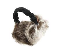 Barts Fur Earmuffs Heather Brown
