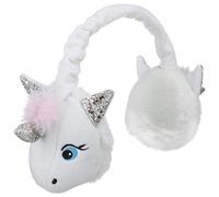 Boy's Barts Kids Childrens Unicorna Faux Fur Earmuffs Ear Warmers - White