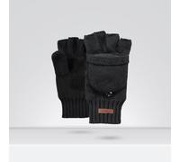 Barts Haakon Fingerless Wool Gloves mittens (S/M - black)
