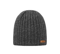 Barts Haakon Lambswool Knit Hat Winter Beanie Men´s (One Size - Anthracite)