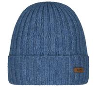 Barts - Haakon Turnup - Beanie size One Size, blue