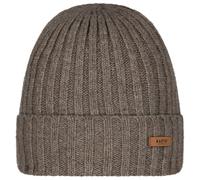 Barts - Haakon Turnup - Beanie size One Size, grey/brown