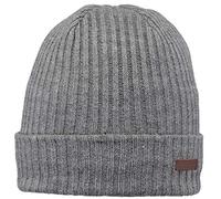 Barts Hat Wilbert Turnup Men, Heather Grey, One Size