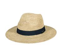 Barts Hats Albury Crocheted Raffia Fedora Hat - Natural