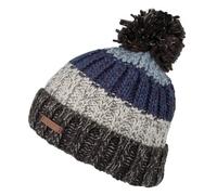 Barts Hats Wilhelm Bobble Hat - Charcoal-Blue