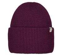 BARTS | Haveno Beanie | Oversized Cuffed Beanie | Aubergine One Size