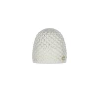 Barts Womens Ilmari Chunky Wool Knitted Warm Winter Beanie - Cream