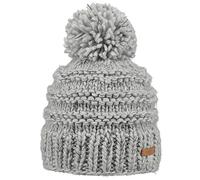 Barts Jasmin Bobble Hat Beanie Winter Hat, heather grey, One Size
