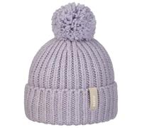 Women's Barts Womens Joansy Curffed Pom Pom Bobble Hat - Purple - Size: ONE size
