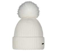 Barts Knitted Winter Bobble Hat Kenzie, Cream, One Size
