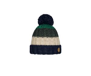 Barts Kids Childrens Wilhelm Chunky Cable Knit Beanie Hat - Yellow - 4-8 Yrs