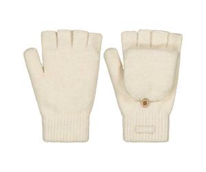 BARTS | Kirinda Bumgloves | Convertible Fingerless Gloves | Cream M/L