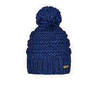 Barts Knitted Winter Bobble Hat Jasmine, blue, One Size
