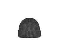 Barts Meeson Beanie Winter Hat, Dark heather, One Size
