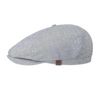 Barts Melange Jamaica Flat Cap Men - Linen Ivy hat Cotton with Peak, Lining, Lining Summer Spring-Summer