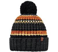 Barts Men's Goser Striped Knitted Hat with Bobble, Navy, One Size