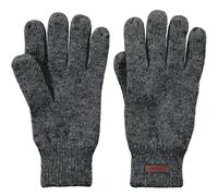 Barts Mens Haakkon Soft Wool Fleece Lined Ribbed Cuff Warm Winter Gloves