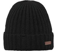 Barts Mens Haakon Soft Wool Fine Knit Fleece Lined Warm Winter Beanie Hat