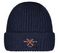 Barts Mens Luuke Cuffed Knitted Fleece Lined Beanie - Navy