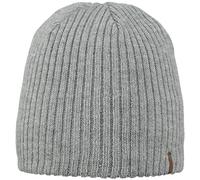Barts Men's Wilbert Beanie Beret, Grey (Heather 0002), One Size (Manufacturer Size: UNI)