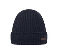 Barts Men's Wilbert Turnup Beanie Hat, Navy, UNI