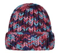 BARTS | Miterra Beanie | Hand-Knitted Space-Dye Beanie | Aubergine One Size