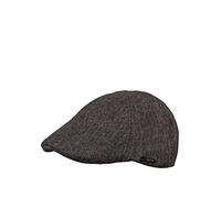 Barts Mens Mr. Mitchell Adjustable Flat Cap Size: Large, Colour: Dark Grey