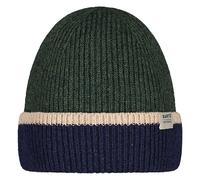 BARTS | Pharon Beanie | Virgin Wool Striped Beanie | Army | WildBounds One Size